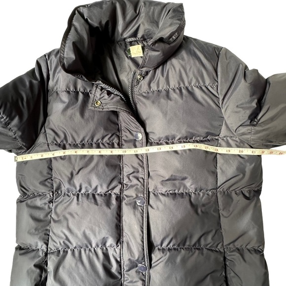 J.Crew Navy Longline Puffer Coat Size L - Picture 4 of 7